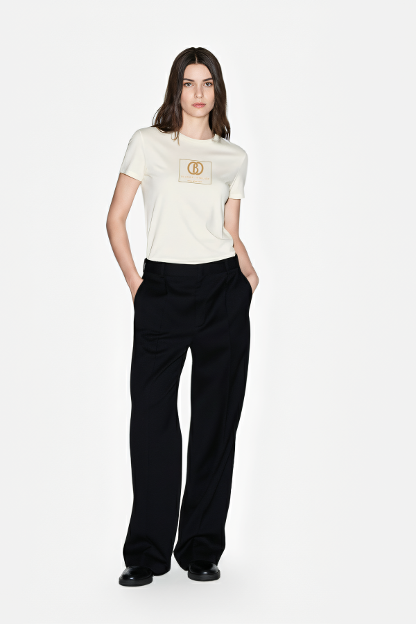 Blumbz Atelier – Royal Beige Signature Tee