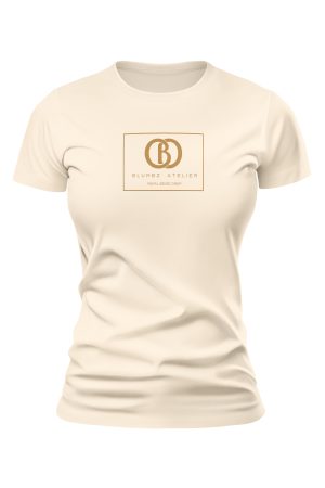 Blumbz Atelier – Royal Beige Signature Tee