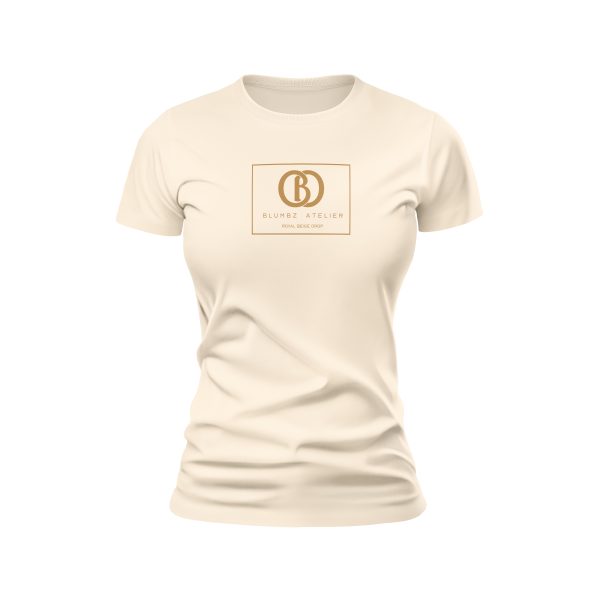 Blumbz Atelier – Royal Beige Signature Tee