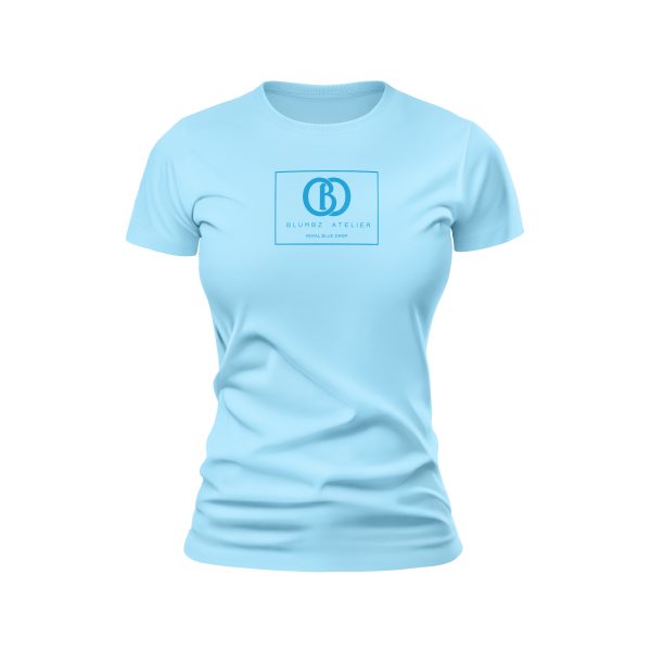 Women's Half Sleeves Blue Edition T-Shirt