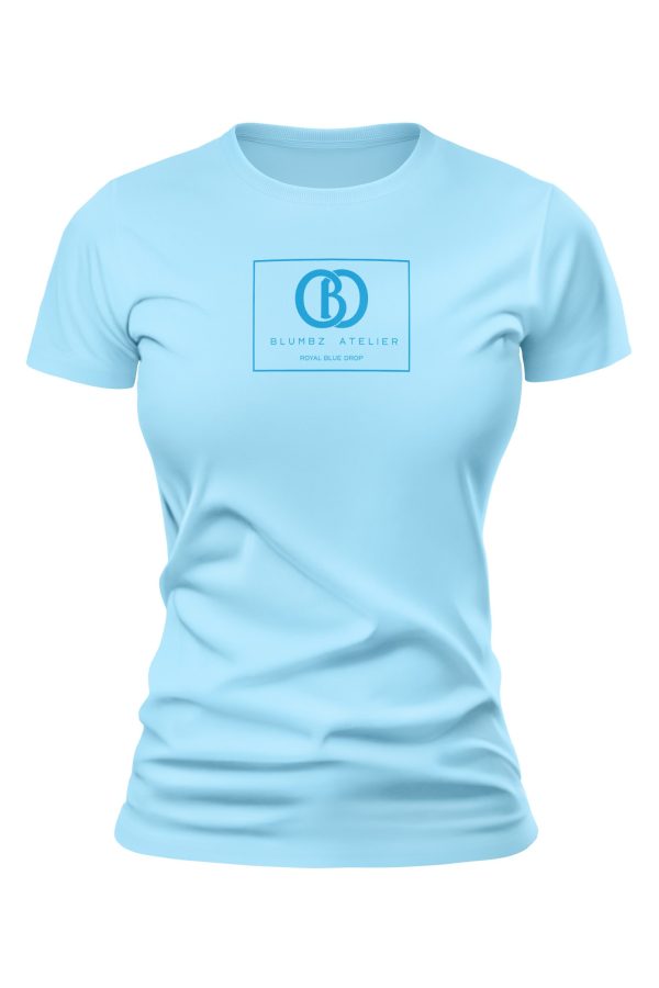 Women's Half Sleeves Blue Edition T-Shirt