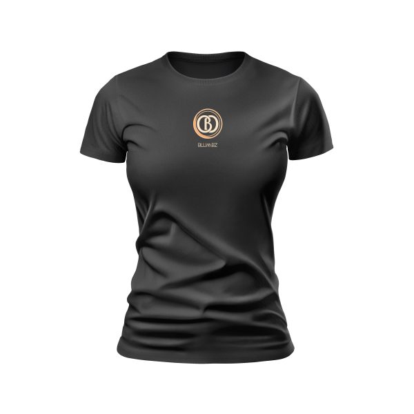 BLUMBZ LuxeFit Tee – Midnight Black Edition