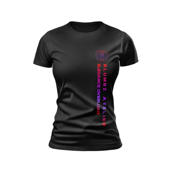 Regular Fit T-Shirt with Iridescent Logo