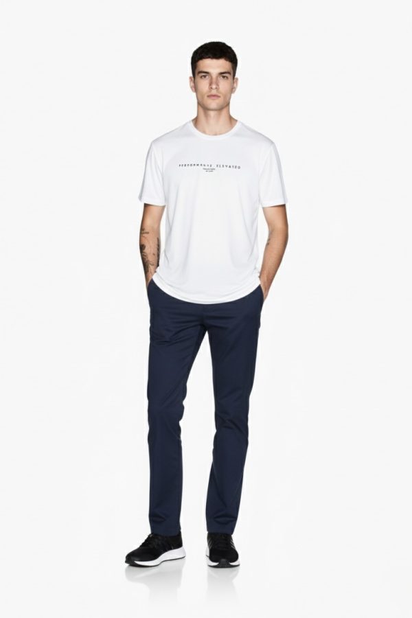 Blumbz Atelier “Performance Elevated” Core Tee – White Edition