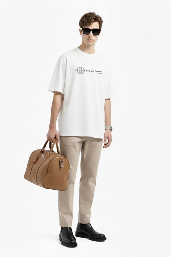 Blumbz Atelier “Confidence Currency” Oversized Tee