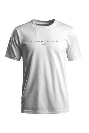 Blumbz Atelier “Performance Elevated” Core Tee – White Edition