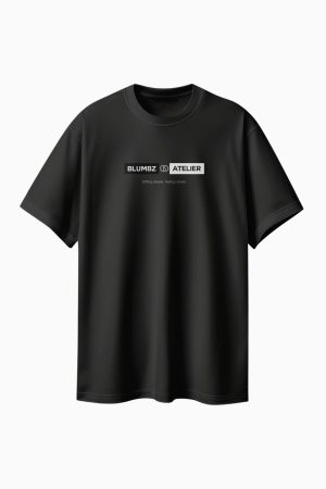 Blumbz Atelier – Noir Clarity Oversized T-shirt